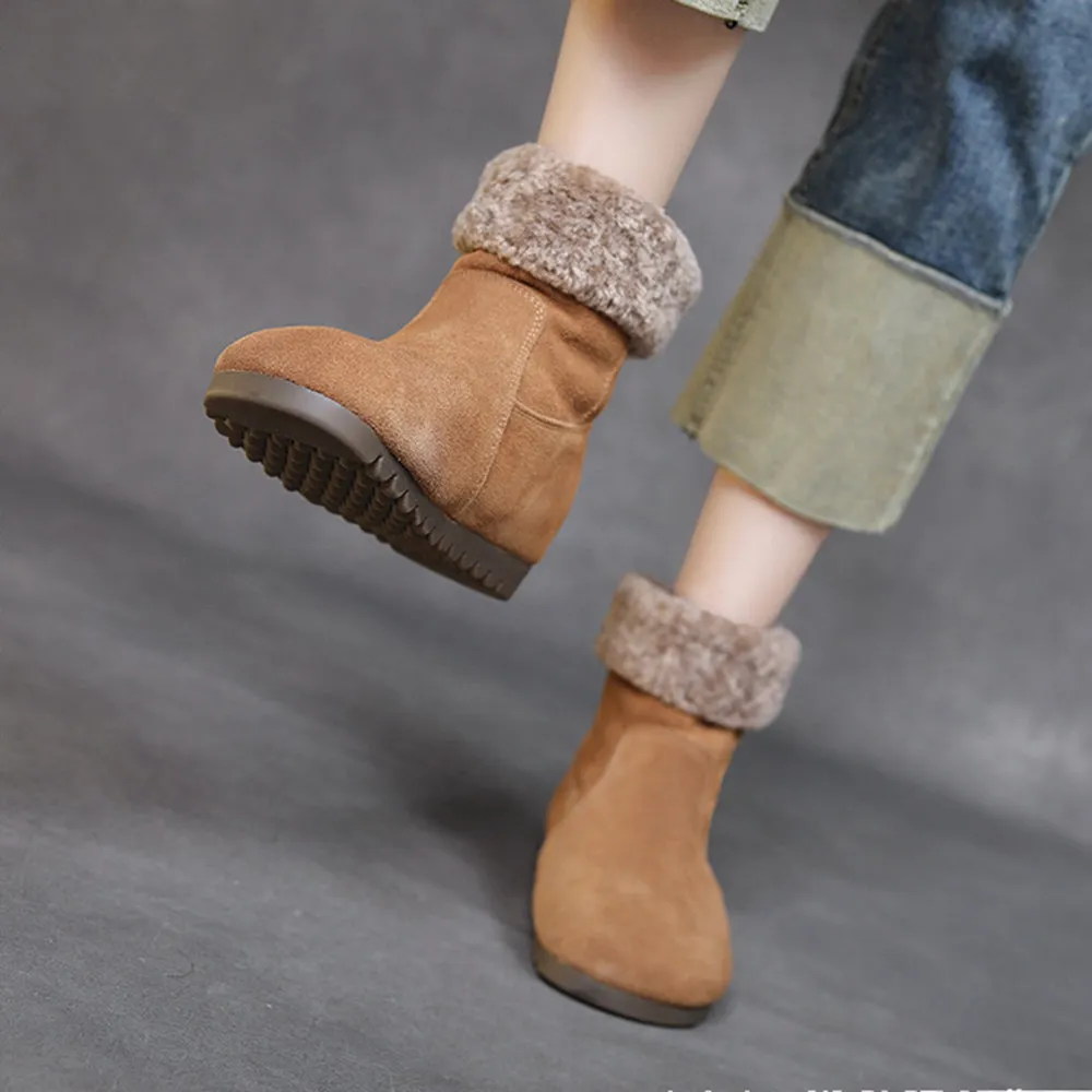 Women Anti-slip Thick Plush Winter Boots