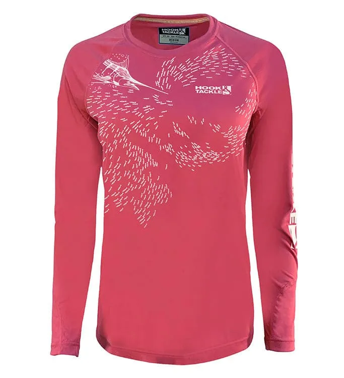 Women's Marlin Hunt L/S UV Fishing Shirt