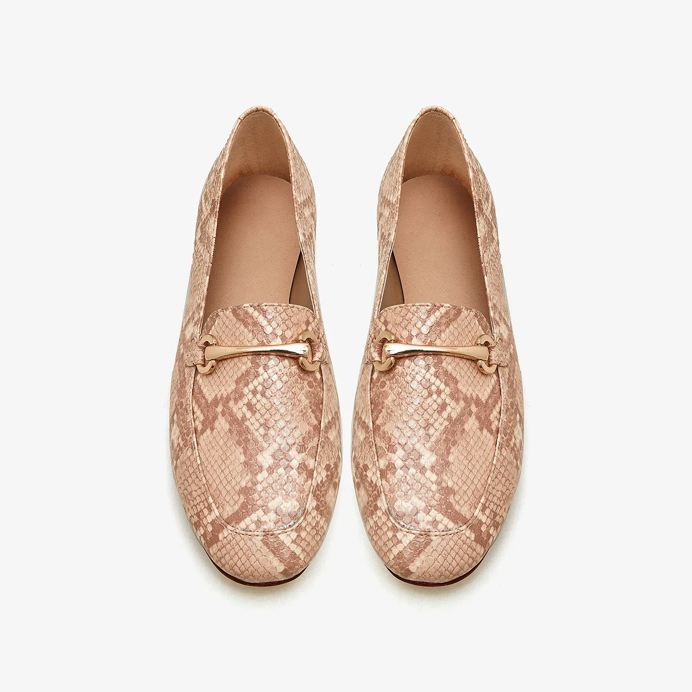 Women's Snakeskin Flats