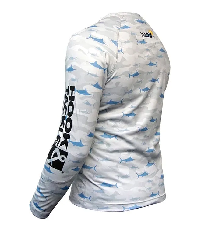 Youth Camo Billfish UV Fishing Shirt (8-20)